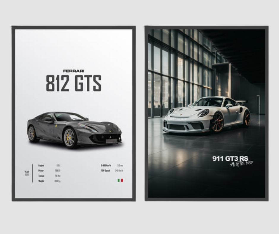 Why Car Posters Make the Perfect Gift for Car Lovers