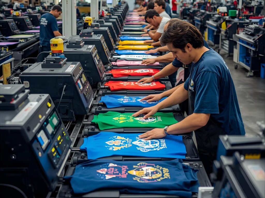 same day T-shirt printing in London